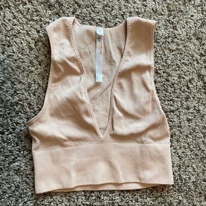 Crop compression top